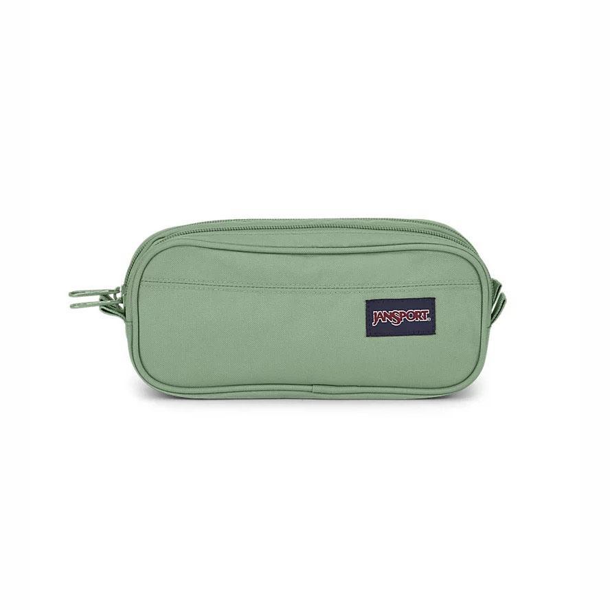 étuis à Crayons JanSport Large Accessory Pouch Vert | JJS-86462895